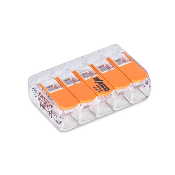 Klemme WAGO Compact-Verbindungsklemme (221-412) lüsterklemme lampenklemme leuchtenklemme