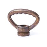 Zahnringnippel aus Messing M10x1, Old English