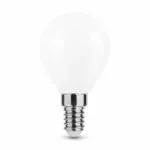 E14 LED Filament Lampe, Globe Mini G45, Milky