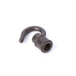 Draufsicht auf Haken aus Messing mit INNENGEWINDE M10x1, Old English