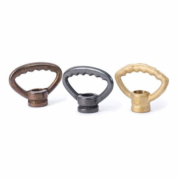 Kolektion Zahnringnippel aus Messing M10x1