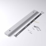 Baldachin für Lampe Rechteckig, Abzweigdose mit 2 Kabelauslässen - Weiß new