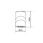 dimensionen-fuer-aufputz-kabelhalter-fuer-textilkabel-affenschaukel-decken-und-wandpin dimensionen-fuer-aufputz-kabelhalter-fuer-textilkabel-affenschaukel-decken-und-wandpin
