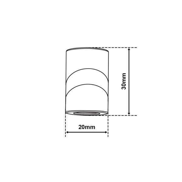 dimensionen-fuer-aufputz-kabelhalter-fuer-textilkabel-affenschaukel-decken-und-wandpin