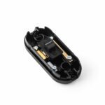 Innen für Design Schalter, 1-pol., für 2-adriges Flach- und verseiltes Kabel, schwarz