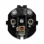 Innen für Schuko-Stecker aus Duroplast (Bakelit-Optik), VDE, Winkelstecker