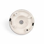 Minimal-Baldachin aus Porzellan, ideal für Dosen, schwarz glasiert 3