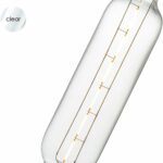 Nahaufnahme Retro LED-Lampenröhre E27 Dimmable