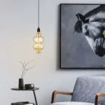 Vintage E27 LED Filament Glühbirnenspirale Amber 4W Dimmable 2