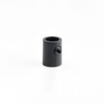 Klemmnippel Kunststoff (female), Zugentlastung mit Innengewinde M10x1, schwarz