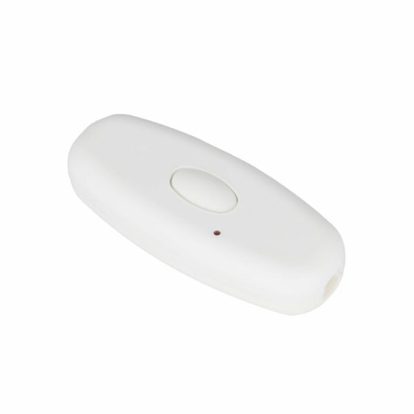 Schnurdimmer 10W-150W, für Glüh- und HV-Halogenleuchtmittel, weiß