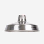 Einfacher Roheisen (rostaffin) Lampenschirm, 36cm