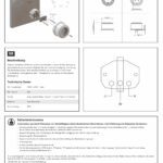 Installationsanleitung für AP1W-AP1S