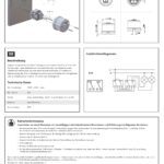 Installationsanleitung für AP3W-AP3S