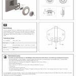 Installationsanleitung für UP1W-UP1S