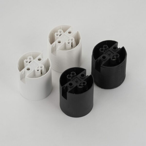 sammlung-fuer-e27-glattmantel-lampenfassung-aus-thermoplast-mit-rastkappe