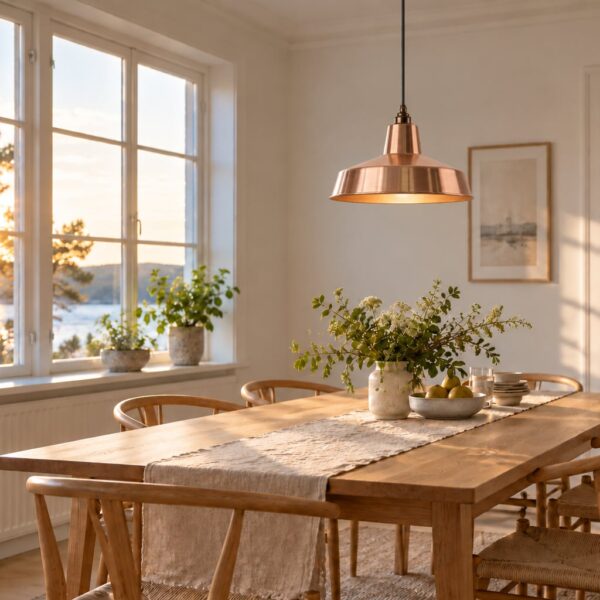 relight-coppa-industrielampe-mit-lampenschirm-aus-kupfer-36cm-ueber-einem-esstisch-aus-holz-im-hellen-esszimmer