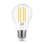 E27 LED Filament Lampe, A60, 8W