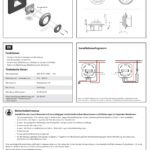 Installationsanleitung für UPD1W-UPD1S