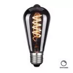 LED Filament Leuchtmittel, SPIRAL, Edison ST64, E27, 4W, 40lm, 1800K, dimmbar