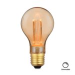 LED Filament Leuchtmittel, Vintage Dekoleuchte, Bulb A60, E27, 2.3W, 65lm, 1800K, dimmbar