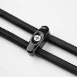 Lightstock Retro Porzellan-Kabelhalter für 2 Leitungen 2