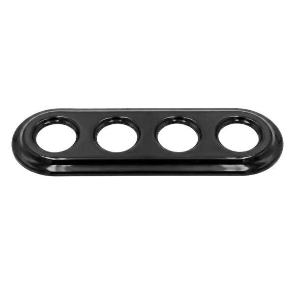 Porzellan-Rahmen 4-fach für Unterputz-Steckdose/Schalter