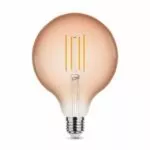 Dekorative E27 LED Filament Lampe, G125 Amber