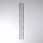 Komponenten für Baldachin für Lampe Rechteckig 1100cm, Abzweigdose mit 3 Kabelauslässen - Weiß