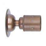 Wandlampe oder Deckenlampe aus Messing Old English mit Vintage-Design, Relight Bacon