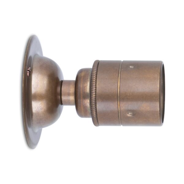 Wandlampe oder Deckenlampe aus Messing Old English mit Vintage-Design, Relight Bacon